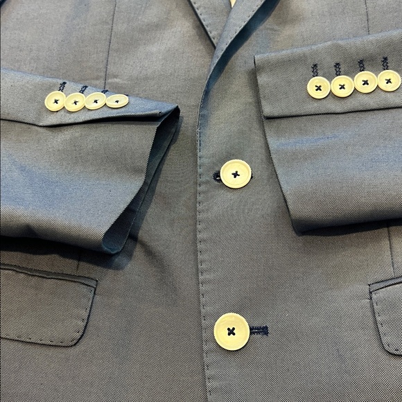 Men’s Zara Blazer Blue Size US 38 - Picture 3 of 10